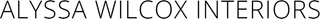 Alyssa Wilcox Interiors logo